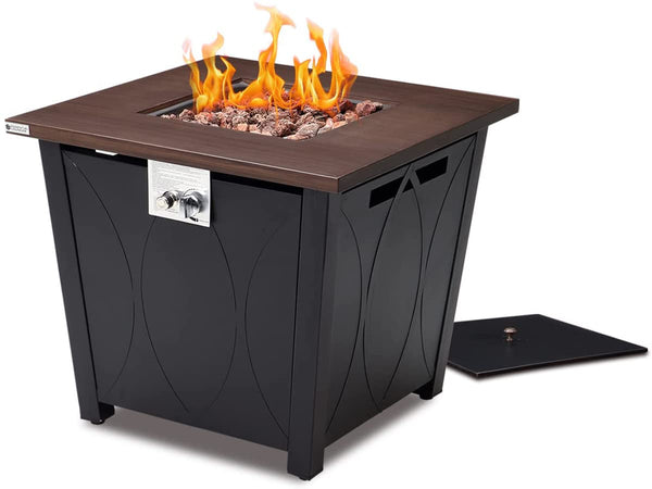 Essential Lounger 28 inch Propane Fire Pit Table