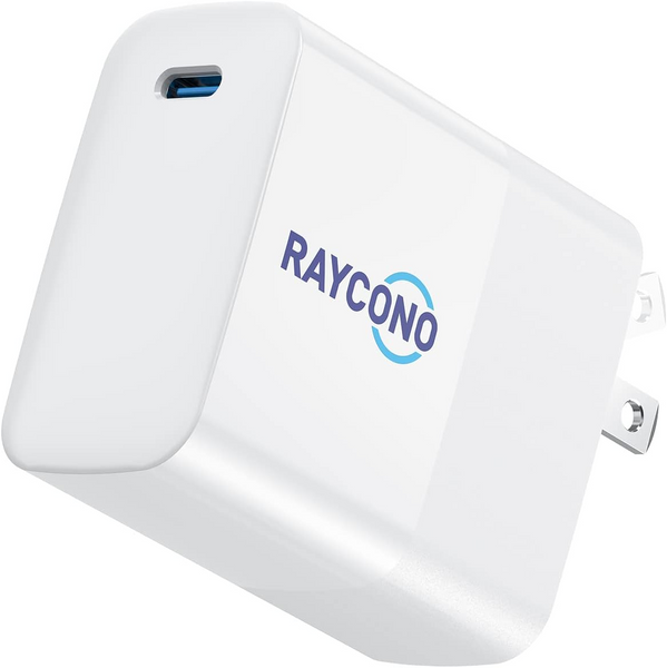 USB C Charger, Raycono 65W Wall Charger USB-C Power Adapter Laptop Charger Compatible for MacBook/MacBook Air/iPhone 13/13 Pro/13 mini/13 Pro Max/12/12 Pro/12 Pro Max
