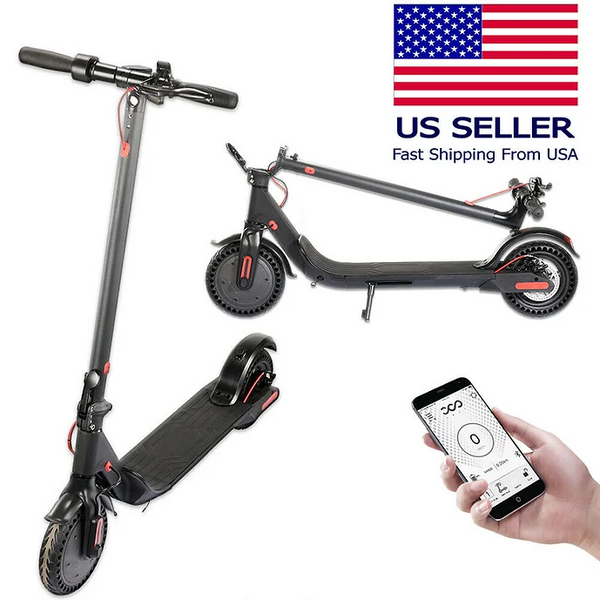 Electric Scooter, 350 W Motor, 8.5" tire, 3-speed