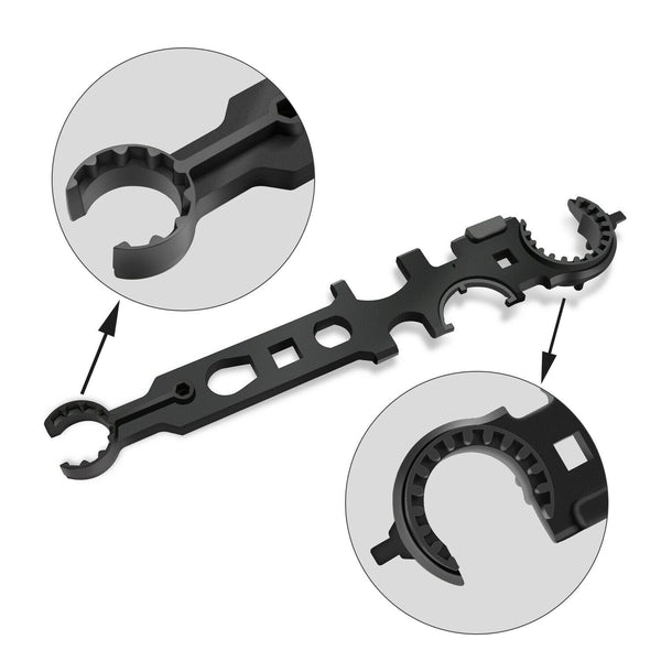 Multifunction Removal Tool, Castle Nut Removal Wrench,Spanner Nut Wrench Outdoor