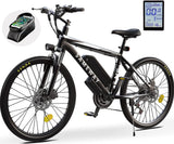 sameway Electric Bike for Adults with 750W E-Bikes Motor, 26'' Wheels, 21MPH Speed - Electric Mountain Bike - Foldable