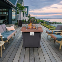 Essential Lounger 28 inch Propane Fire Pit Table