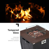 Essential Lounger 28 inch Propane Fire Pit Table