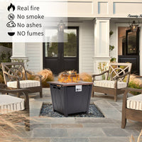 Essential Lounger 28 inch Propane Fire Pit Table