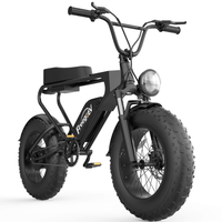 Freego DK200 Off Road Mountain Electric Bike 20'' Fat tires 1200W Powerful Motor 20Ah