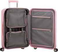 Traveler's Choice Pagosa Indestructible Hardshell Expandable Spinner Luggage, Baby Blue, 2-Piece Set (22/26)(694396915743)