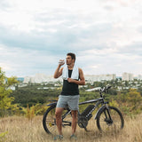 sameway Electric Bike for Adults with 750W E-Bikes Motor, 26'' Wheels, 21MPH Speed - Electric Mountain Bike - Foldable