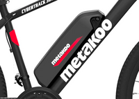 Macfox/Metakoo 27.5" 500W 42V Removable Battery ,20Mph with 21 Speed Gears Black