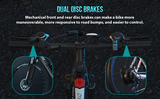 Macfox/Metakoo 27.5" 500W 42V Removable Battery ,20Mph with 21 Speed Gears Black