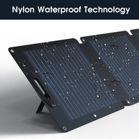 200W Foldable Solar Panel Kit Portable Emergency Power multiple charging modes
