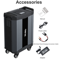 Merax 2000W Portable Power Station Solar Generator LiFePO4 Camp RV Trip Backup
