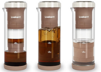 Laekerrt Wireless Electric Instant Cold Brew Coffee Maker 15 mins Tea Diffuser