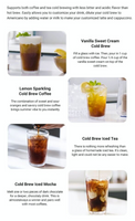 Laekerrt Wireless Electric Instant Cold Brew Coffee Maker 15 mins Tea Diffuser