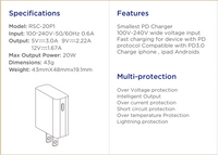 20W PD USB-C FAST CHARGER