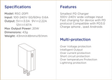 20W PD USB-C FAST CHARGER