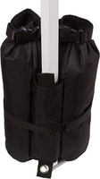  Outdoor One-push Pop Up Canopy, 10 ft x 10 ft with Wheeled Carry Bag, 4-Pack Weight Bags, Blue