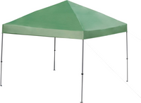 Amazon Basics 3x3M pop up gazebo, Green, with wheeled Carry bag