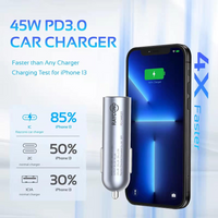 USB C Car Charger, Raycono 45W Car Charger iPhone Car Charger PD 3.0 for MacBook Air/Pro/Dell HP/iPad iPhone 13/13Mini/13Pro/13Pro Max/12/11/SE 2020/8 Series, Google Pixel, Switch,etc.