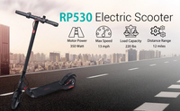 Electric Scooter, 350 W Motor, 8.5" tire, 3-speed