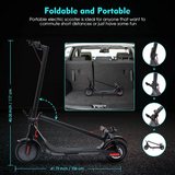 Electric Scooter, 350 W Motor, 8.5" tire, 3-speed