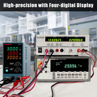 Adjustable DC Power Supply (0-30 V 0-10 A) with Output Enable/Disable Button HANMATEK HM310 Mini Variable Switching Digital Bench Power Supply with USB Charging
