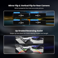 JOMISE 11" Detached Rear View Mirror Camera, 4K Mirror Dash Cam Front and 2.5K Rear Dual Camera for Car, Mirror Backup Camera with Parking Monitoring/Night Vision/GPS/G-Sensor/Free 32GB Card