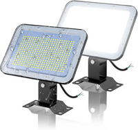 2 Pack 60W LED Flood Light 10980LM Super Bright Outdoor Floodlight Fixture IP65 Waterproof Exterior Security Lighting 6000K Daylight 3 Adjustable angle AC100-277V Work Lights for Yard Garden Backyard