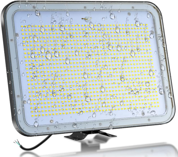 24990LM LED Outdoor Flood Lights 200W Waterproof IP65,5000K Daylight 110V 960leds Floodlights Fixture,3Adjustable Angle 1600W Equivalent Super Bright Security Area Lighting for Landscape Rooftop Patio