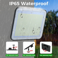 24990LM LED Outdoor Flood Lights 200W Waterproof IP65,5000K Daylight 110V 960leds Floodlights Fixture,3Adjustable Angle 1600W Equivalent Super Bright Security Area Lighting for Landscape Rooftop Patio