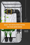 6" Inline Duct Fan, Quiet Grow Tent Fan w/Speed Dimmer US Cord for Hydroponics, HVAC Ventilation