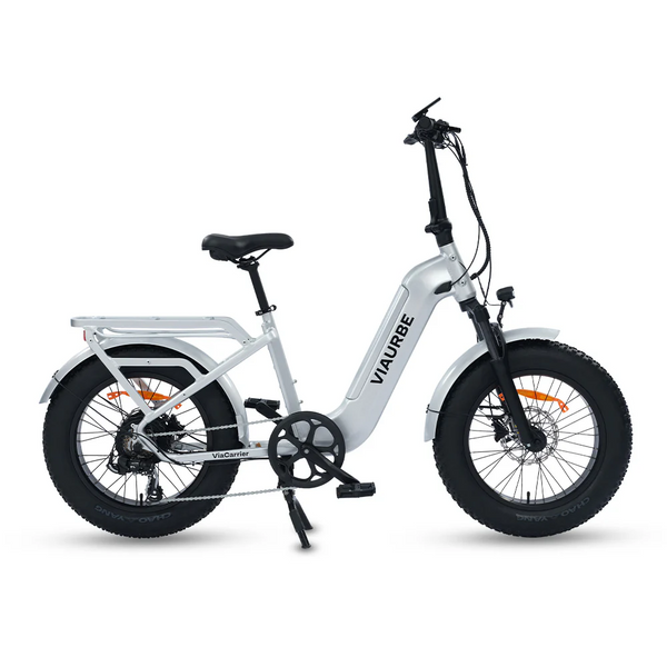 ViaCarrier Utility Cargo Electric Bike 30MPH 60Miles Range