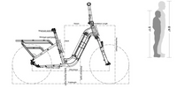 ViaCarrier Utility Cargo Electric Bike 30MPH 60Miles Range