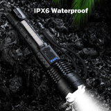 Cinlinso Flashlight High Lumens Rechargeable 2 Pack, 980000 Lumen Super Bright Led Flashlights with 7 Light Modes, IPX6 Waterproof, Powerful Handheld Flash Light for Camping Home Emergencies