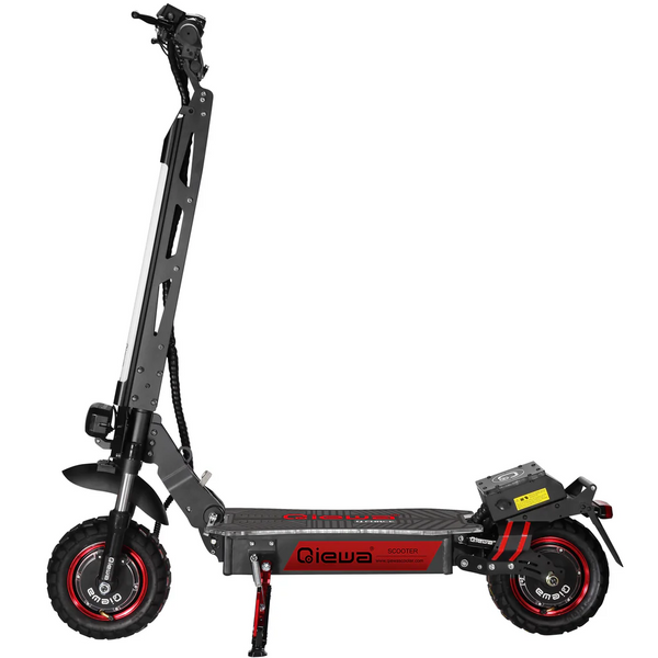 QIEWA 2X1200W UPTO 60MPH UPTO 75MILES RANGE DUAL MOTOR E SCOOTER