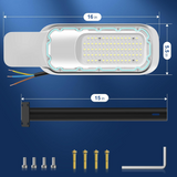 LED Flood Light Outdoor - 15000 LM Outdoor Security Lights Waterproof 6500K Daylight Super Bright Area Light Outside Floodlights for Yard Garage