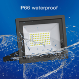 LED Flood Light Outdoor - 5000 LM Outdoor Security Lights IP66 Waterproof, 50W 6500K Daylight Super Bright Area Light Outside Floodlights for Yard Garage