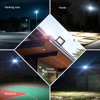 LED Flood Light Outdoor - 5000 LM Outdoor Security Lights IP66 Waterproof, 50W 6500K Daylight Super Bright Area Light Outside Floodlights for Yard Garage