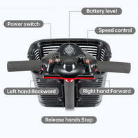 3 Wheel Mobility Scooters for Adults, Foldable Mobility Scooter for Seniors, Powered Electric Scooter with Basket, Heavy Duty Mobile for Travel