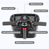 3 Wheel Mobility Scooters for Adults, Foldable Mobility Scooter for Seniors, Powered Electric Scooter with Basket, Heavy Duty Mobile for Travel