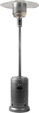46,000 BTU Outdoor Propane Patio Heater with Wheels, Commercial & Residential,  32.1 x 32.1 x 91.3 inches (LxWxH)