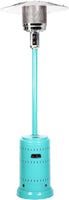 46,000 BTU Outdoor Propane Patio Heater with Wheels, Commercial & Residential,  32.1 x 32.1 x 91.3 inches (LxWxH)