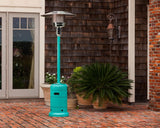 46,000 BTU Outdoor Propane Patio Heater with Wheels, Commercial & Residential,  32.1 x 32.1 x 91.3 inches (LxWxH)