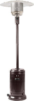 46,000 BTU Outdoor Propane Patio Heater with Wheels, Commercial & Residential,  32.1 x 32.1 x 91.3 inches (LxWxH)