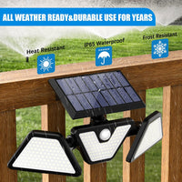 Solar Lights Outdoor Waterproof 275 LED Super Bright Motion Sensor