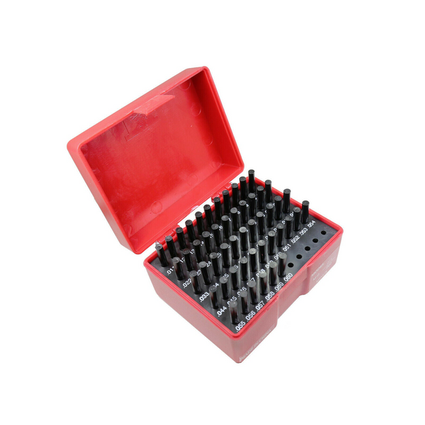 T0018 Pin Gage Set M0-, 0.011" to 0.060" Minus Class ZZ