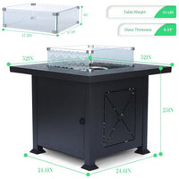 Outdoor 50,000 BTU Propane Patio Heater