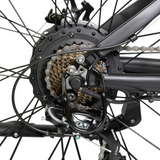 26 In. Fat Tire Electric Bicycle 26 x 4 In. Removable Battery 7-Speed