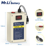 12V 10Ah Lithium-ion Rechargeable Battery Pack With Build-in BMS