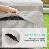 MR. COVER 36" Air Conditioner Covers for Outside Units, Outdoor Central AC Cover Fits Up to 36W x 36D x 39H, Upgraded Durable Material, All-Weather Protection