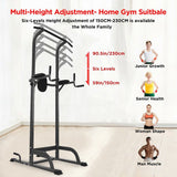 Tangnade Power Tower Workout Dip Station For Home Gym Strength Training Fitness Equipment Fitness Equipment Home Gym